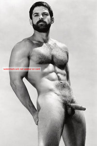 POSTCARD / Gary nude frontal