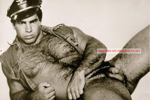 POSTCARD / Franco Arbruzzi nude in denim vest