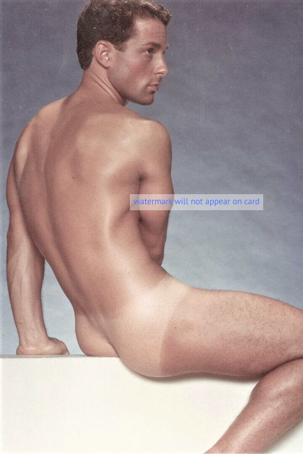 POSTCARD / Brian Kendal sitting nude
