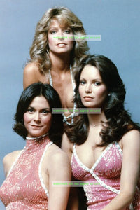 POSTCARD / CHARLIE'S ANGELS / Farrah Fawcett. Kate Jackson, Jaclyn Smith