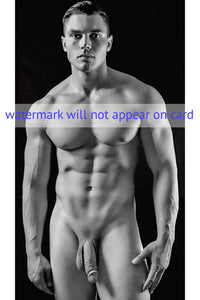 POSTCARD / Raoul nude frontal