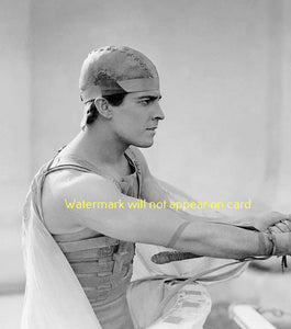 POSTCARD / Ramon Novarro / Ben Hur, 1925