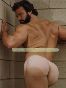 GREETING CARD / George Dana nude from back