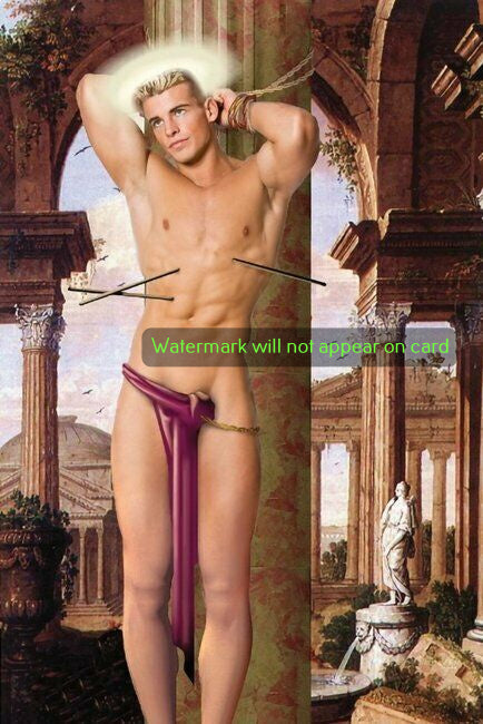 POSTCARD / Saint Sebastian