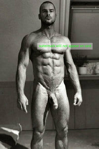 POSTCARD / Dirk Jagger nude frontal