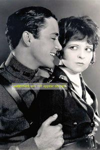 POSTCARD / Buddy Rogers + Clara Bow / Wings, 1927