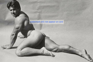 POSTCARD / Mike Timber nude on floor