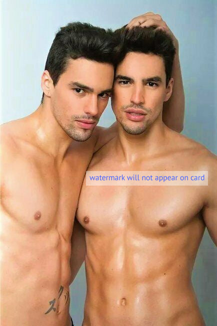 POSTCARD / Damien + Tim nude torsos