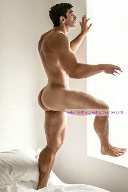 POSTCARD / Nick nude at window