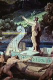 POSTCARD / PRELLER, Friedrich / Ulysses departing from the land of the Cyclops / 1859