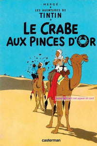 POSTCARD / Tintin / Le Crabe aux pinces d'or, 1940