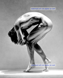 POSTCARD / GORMAN Greg / Tony Ward bent over, 1998