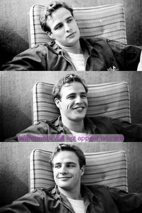 GREETING CARD / Marlon Brando / Three Views, 1949