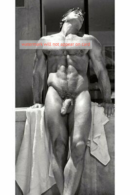 POSTCARD / Tony Ganz sitting on towel