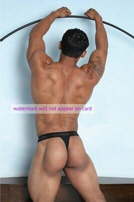 POSTCARD / Male nude muscular buttocks