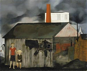 POSTCARD / BLUME, Peter / The Sheds, 1928